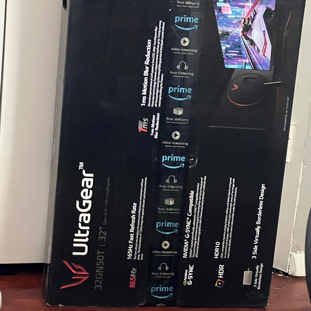 Full HD 1080P multiple input wall mountable 1ms Motion Blur Reduction NVIDIA